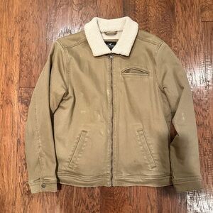 Hollister Trucker Jacket Sherpa Lined Collar